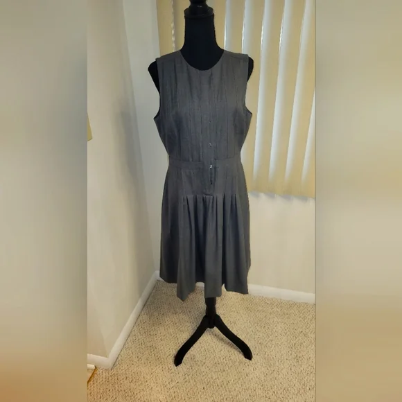 full length knit dress Long Pleated Knit Dress by Balmain